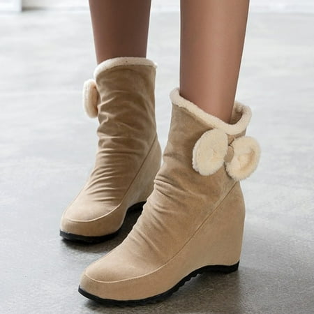 

Gubotare Womens Boots Ankle Women s Drew Multiple Colors | Women s Ankle Boot | Women s Slip On Boot | Comfortable Winter Boot Beige 8.5