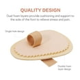 thumbnail image 3 of 4PCS Bunion Pads, Hammer Toe Support Toe Splint for Toes, Cushion Brace Metatarsal Pads Support Loop for Claw Curled, Curled, Crooked Toe, Toe Straightener(Double Toe), 3 of 8