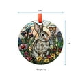 thumbnail image 5 of Cute Bunny Ornament Suncatcher Window Hanging, Gothic Dragon Christmas Ornaments for Fiction Lovers, Dinosaur Room Decor for Nursery New Home Gifts, 2025, Holiday Decoration,, 5 of 5
