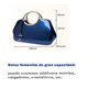 thumbnail image 5 of Bolso De Charol Brillante Belug, Azul marino, 5 of 5