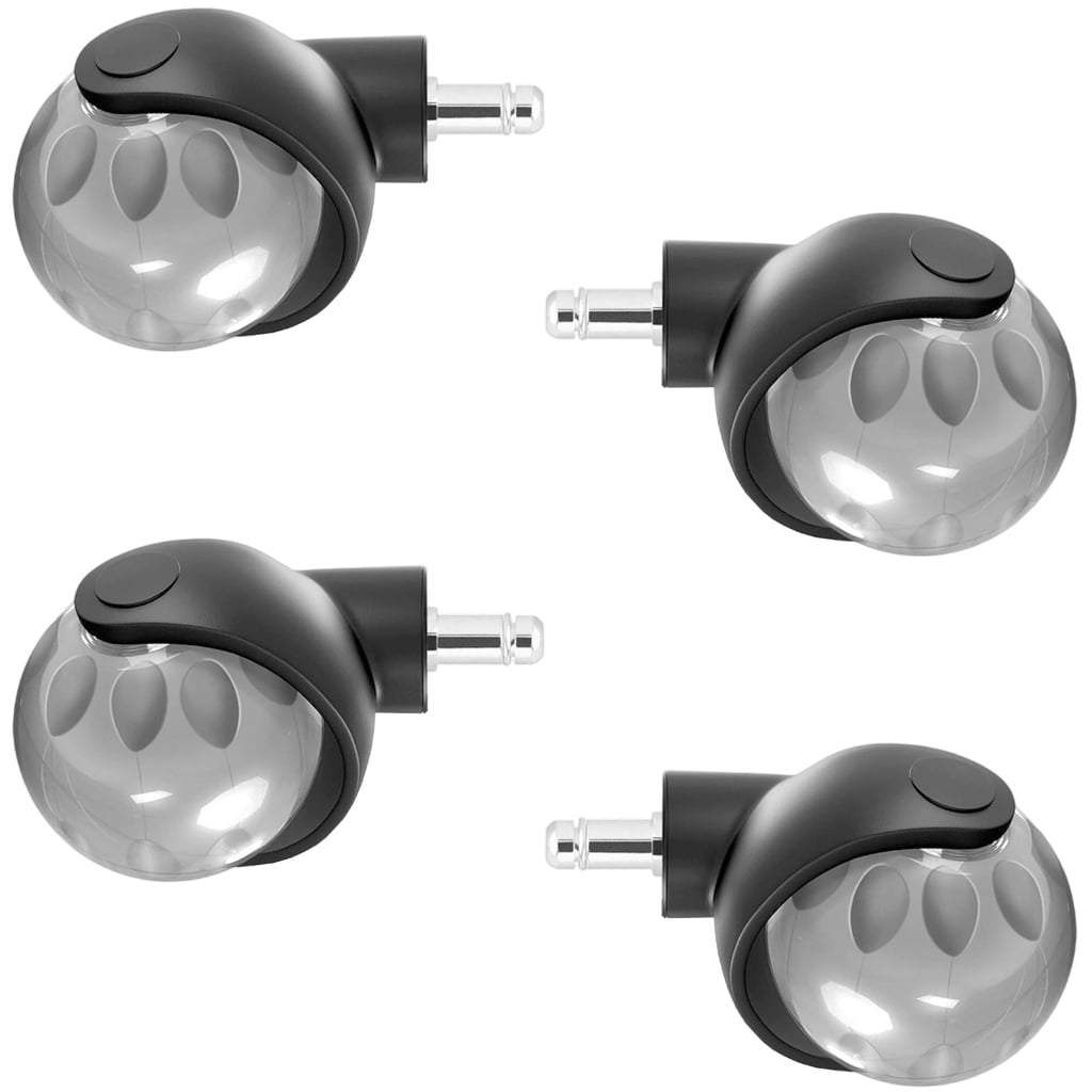 Office Computer Chair Wheel 360 Degree Swivels Rollers Heavy Duty Swivels Castor Furniture Wheel Roller Easy to Install
