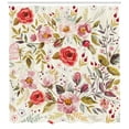 thumbnail image 3 of Ambesonne Floral Shower Curtain, Flowers Roses Blooms, 69"Wx75"L, Multicolor, 3 of 3