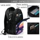 thumbnail image 4 of Fotbe Planet Pastel Galaxy Mochila con Estampado y Puerto USB para Hombre y Mujer, Mochila Antirrobo, Mochila de Viaje, Mochila Escolar, Mochila Universitaria, 4 of 7