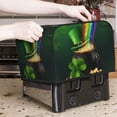 thumbnail image 7 of Fotbe St. Patrick's Day4 for Four Slice Toaster Cover, Fingerprint Protector, Super Soft Appliance Cover And Dust Cover,Bread Dust Cover & Fingerprint Protection, 7 of 7