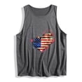 thumbnail image 6 of Lydpxz Womens 4th of July Tank Tops Casual Patriotic American Flag Graphic Tees Loose Fit Sleeveless T Shirts Camisole Athletic Crew Neck Tanks, 6 of 6