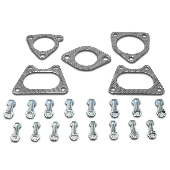 DNA Motoring GKTSET-HA03-V6 For 2003 to 2007 Honda Accord 3.0L V6 Aluminum Exhaust Manifold Header Gasket Set 04 05 06