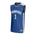 thumbnail image 2 of Youth GameDay Greats #1 Royal Memphis Tigers Lightweight Collegiate Basketball Fashion Jersey, 2 of 4