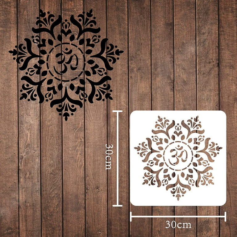 Pattern Heart Stencil Template for Walls and Crafts - Reusable Stencils for  Painting in Small & Large Sizes