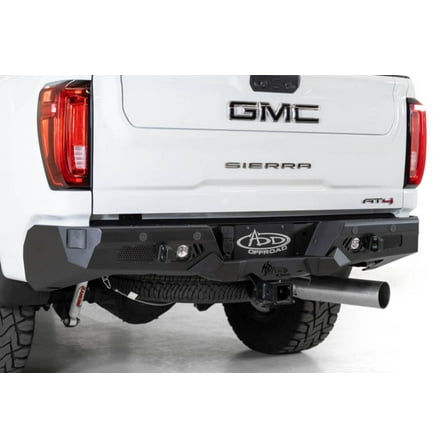 Addictive Desert Designs R270021280103 Bomber Hd Rear Bumper Fits select: 2020 CHEVROLET SILVERADO, 2020 GMC SIERRA