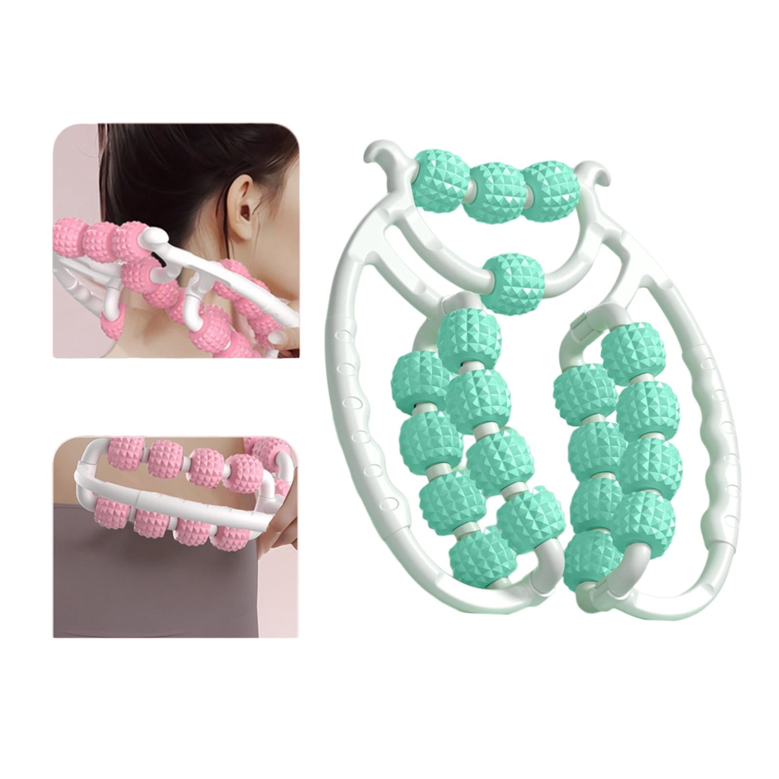DimyFew 20 Wheel Fascia Relax Roller Massage Roller Points Leg Massage for Shoulder Calf Green