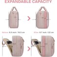 thumbnail image 2 of Sac pour Ordinateur Portable 17,3 Pouces, IBAOLE Mallette Extensible Sac pour Femmes Verrouillable, 2 of 7