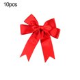 thumbnail image 2 of Dongrere Garland Bow for Christmas Indoor Decor, Hanging Ornament for Christmas Tree Decorations, 10Count, 2 of 6