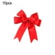 thumbnail image 2 of Xihbxyly Lazo de Cinta Navideño, Poliéster Satinado, Elegante Diseño En Capas, Perfecto para Decorar Árboles, Envolver Regalos y Decorar Fiestas. Tamaño: 13 X 12 Cm. Juego de 10 Unidades., 2 of 6