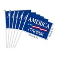 thumbnail image 3 of Bookk 20Pcs America 250th Anniversary Celebration Hand Held Banner Independence Day Celebration Hand Shake Banner For Outdoor Events Party, 3 of 5