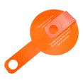 thumbnail image 5 of tapete de silicona para hornear pan, práctico tapete de transferencia de masa con mango largo (naranja), 5 of 5