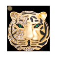 thumbnail image 5 of KAKOWELY Tiger Shaped Brooch Rhinestone Inlaid Suit Brooch Fashion Clothes Accessory,1.42"X1.3"X0.24", 5 of 5