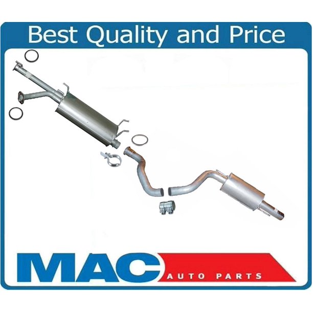 Exhaust System Muffler and Pipes Gaskets Clamps New for Sequoia 4.7L 01