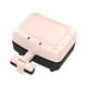 thumbnail image 2 of Sandwichera Waffle Maker Antiadherente Apto para Niños Placas de Cocción Profunda 300W con Recordatorio Luz Máquina de Desayuno Pequeña Parrilla Eléct rosa Macarena Sandwichera, 2 of 8