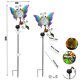 thumbnail image 1 of Lámpara Luces de paisaje de camino decorativo solar LED a prueba de agua para jardín (mariposa) Sywqhk Para estrenar, 1 of 5