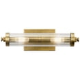 thumbnail image 2 of 45648NBR Kichler Lighting Azores - 2 Light Bath Vanity In Industrial Style-4.5 Inches Tall and 16 Inches Wide-Natural Brass Finish, 2 of 2