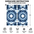 thumbnail image 2 of Blackout Kids Curtains,Blue Tie Dye Mandala Pattern Childrens Insulated Curtains Set Of 2,Bedroom Essentials,Toddler Room Decor 42"x84", 2 of 5