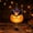 C, variant on LED Light Up Pumpkin Paper Bucket With Handle, Handheld Portable Decor for Halloween Gatherings, Complete DIY Craft Kit to Create Festive Pumpkin Lantern Decorations