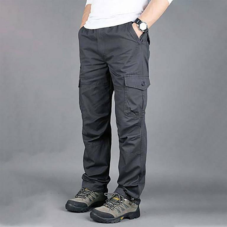 Large mens cargo pants deals