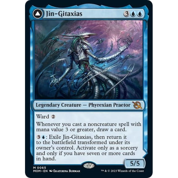 Magic the Gathering - March of the Machine - Jin-Gitaxias Near Mint