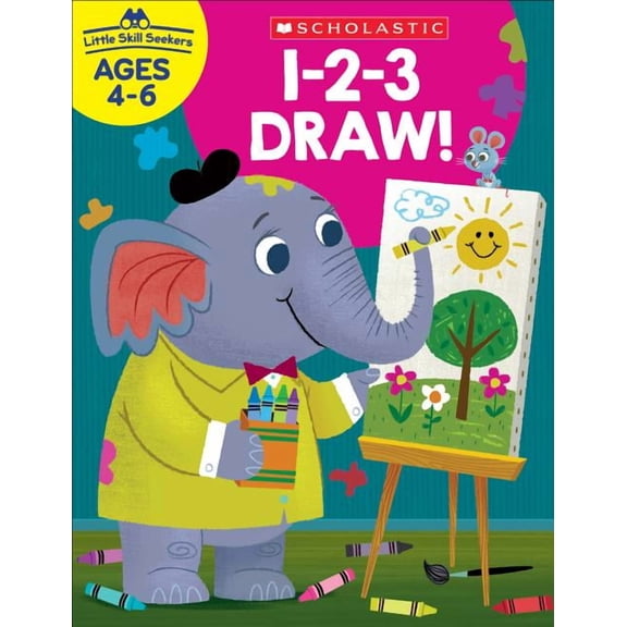 Little Skill Seekers: 1-2-3 Draw (Paperback)