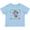 AE-Light Blue, variant on Fort Myers Florida Cute Swimming Manatee Boys or Girls Baby T-Shirt