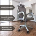thumbnail image 3 of Silla Ergonómica para Oficina: Soporte Lumbar y Ajustable, 3 of 9