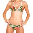 thumbnail image 2 of Peach Detachable Sponge Adjustable Strap Bikini Set Two-Pack Swimsuit Women Bikini Sets, 2 of 6