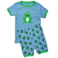 thumbnail image 4 of Leveret "Frog" Shorts 2 Piece Pajama 100% Cotton (Size 2-10 Years), 4 of 4