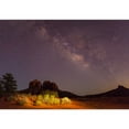 thumbnail image 2 of wall26 - Milky Way Over Cathedral Rock - Removable Wall Mural | Self-Adhesive Large Wallpaper - 66x96 inches, 2 of 6