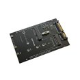 thumbnail image 1 of sweethay 2 in 1 Dual Slot NGFF III Card Board Adapter M.2/MSATA Converter SATA to PCB Estaciones de acoplamiento para portátiles, 1 of 1
