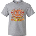 thumbnail image 3 of Inktastic Oktoberfest Squad Fall Leaves Pretzel Youth T-Shirt, 3 of 5