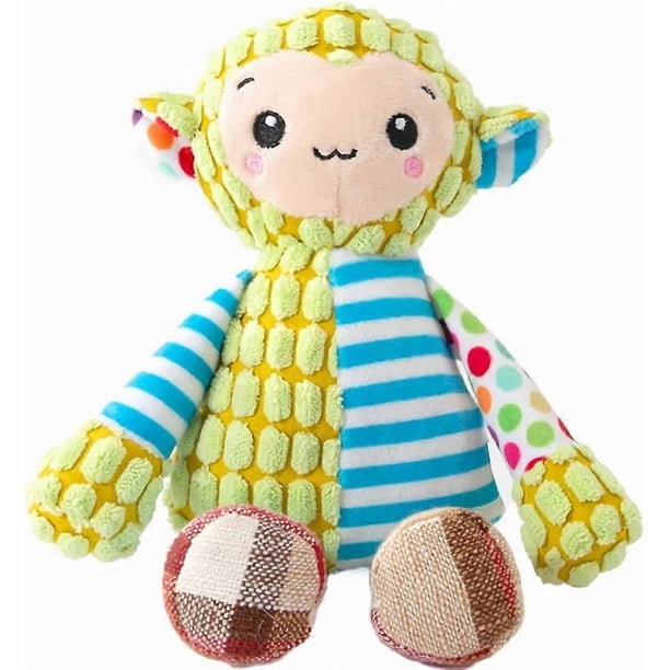Squeaky Dog Toys for Boredom, Dog Soft Toys for Small Dogs, Sheep Plush Dog Toys for Puppy Medium Large Dogs