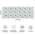 thumbnail image 3 of Light Dinosaurs Pastel Pattern Bathroom Rugs Mat,Non Slip Microfiber Bathroom Rug,Rubber Backing,Soft Bathroom Mats for Bathroom Floor,Tub and Shower,47x17in(120x43cm), 3 of 5
