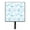 Winter Snowflakes On White, variant on Winter Snowflakes on White Leash or Key Holder