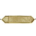 thumbnail image 2 of Northlight 72" Red Glitter Swirl Christmas Table Runner with Velveteen Trim, 2 of 2