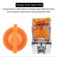 thumbnail image 2 of Piezas de repuesto para máquina exprimidora de naranjas eléctrica con tornillos de compresión XC-2000E, extractor de zumo de naranja, 2 of 5