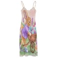 thumbnail image 5 of Easter Bunnies Rabbits Sleeveless Dress Women's Luxury Party Dress Birthday Dresses for Women, 5 of 7