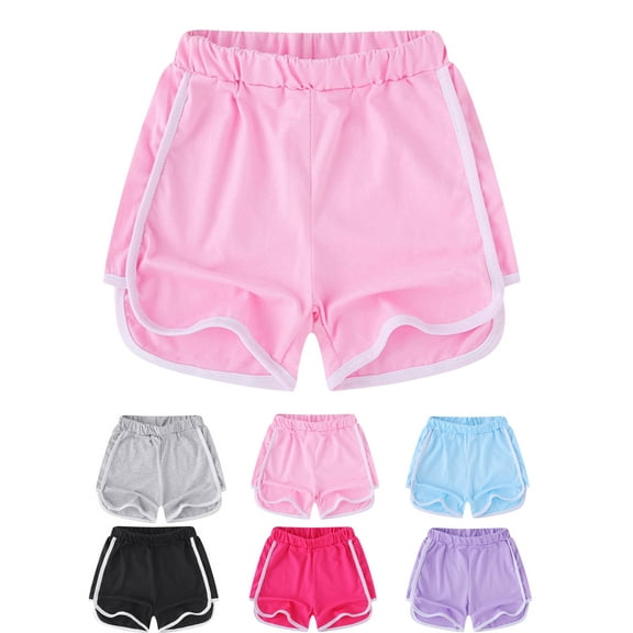 BULLPIANO Kids Boys Girls Beach Shorts Toddler Sport Running Casual Swim Yoga Pants 2-11Y