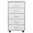 thumbnail image 3 of Winsome Wood Kenner 5-Drawer Storage Cabinet, Two-Tone Finish, 3 of 4