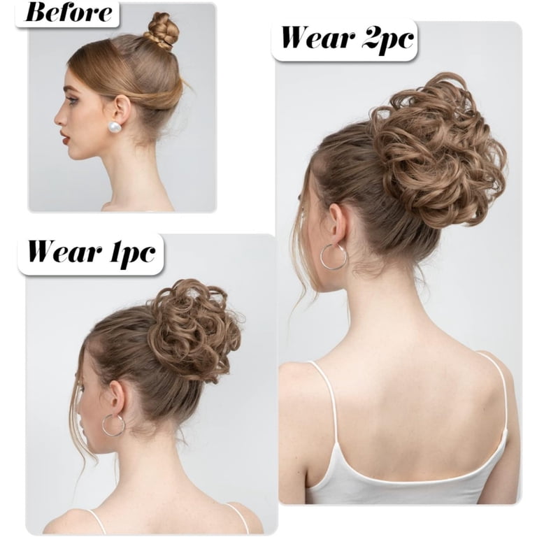 TESOON Ponytail Extension, Human Hair Toppers for Thinning  display picture 1