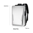 thumbnail image 3 of Unisex Anti-theft 17.3 Inch Laptop Backpack PC Hard Gaming Backpack USB Backpacks, 3 of 4