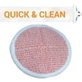 thumbnail image 3 of SENSHENGXIN 6 Pack 2124 2039A Heavy Duty Scrub Mop Pads For Bissell Spin Hard Mop Cleaners 6Pcs, 3 of 8