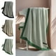 thumbnail image 1 of Juego grande de toallas de baño - Toallas de algodón absorbente de 140x70 cm de grosor para baño, playa y spa - verde, gris, café, 1 of 6