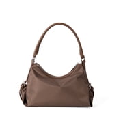 Lightweight Ergonomic Handbag with Top Handle, Multiple Pockets & Comfortable Shoulder Strap for Commuting Essentials