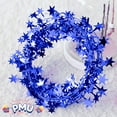 thumbnail image 3 of PMU 25 Ft Star Wire Shiny Garland Royal Blue - Halloween, Christmas Party, Wedding, Birthday, Festive Home Decoration Ornament Royal Blue, 3 of 7